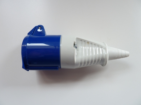 240V SOCKET 16AMP BLUE WALTHER